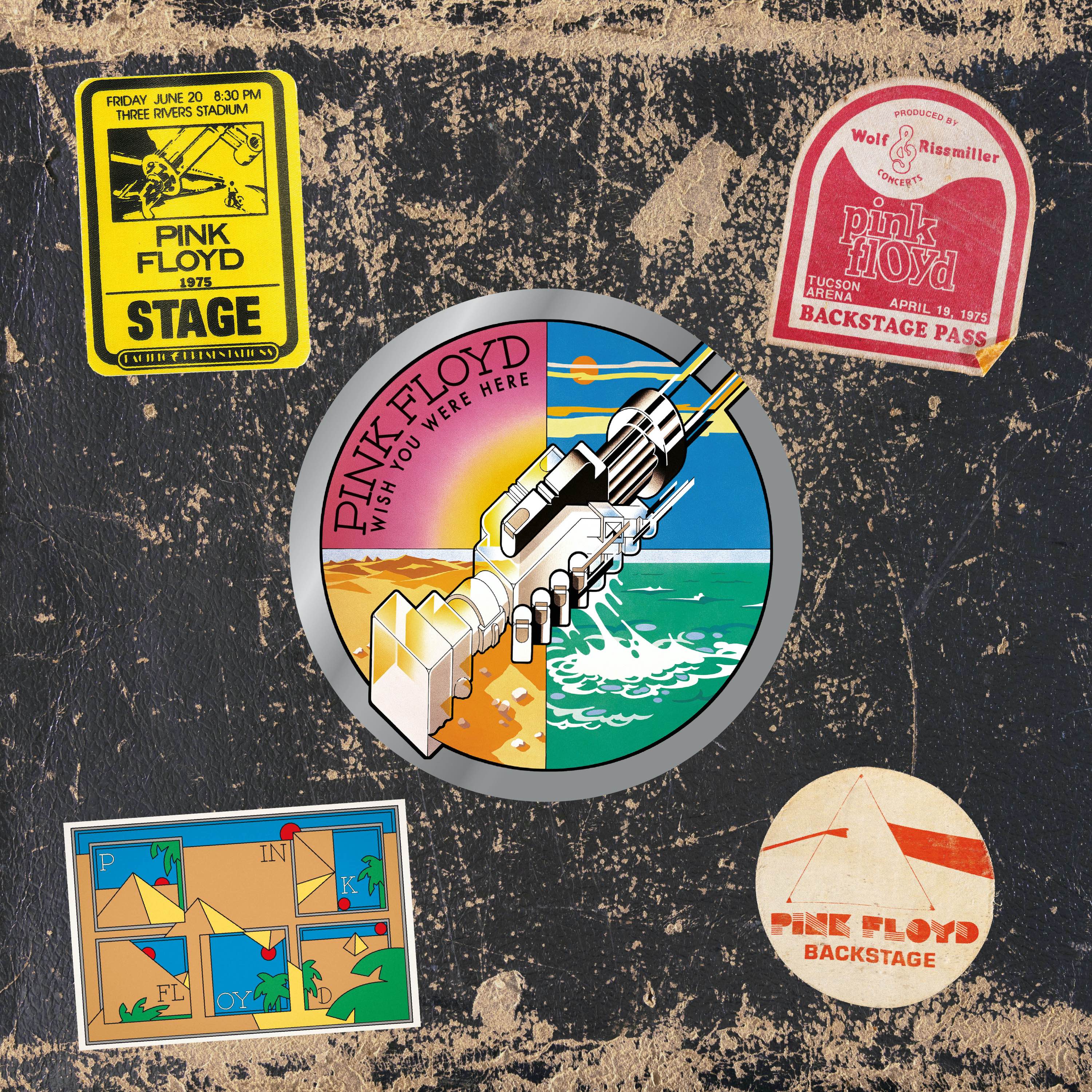 la couverture officielle de l'album ‘Wish You Were Here 50’ de Pink Floyd