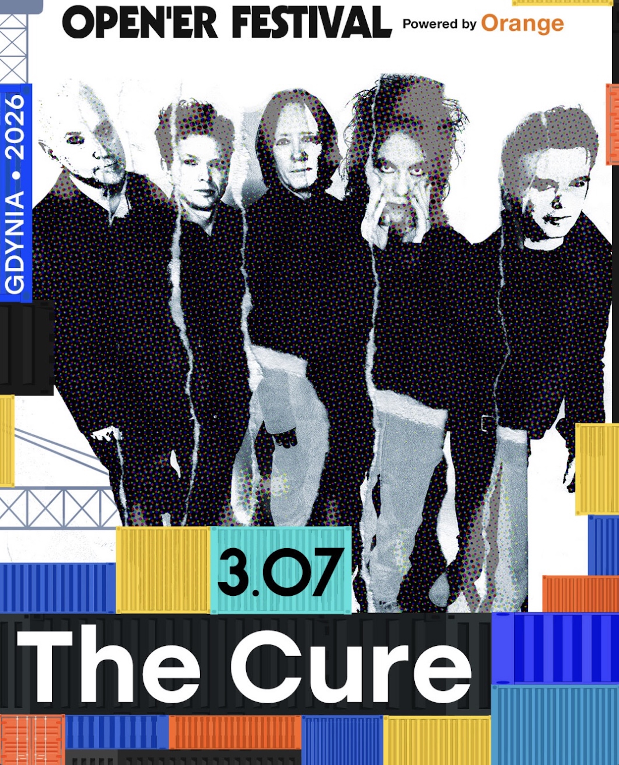 The Cure, Open'er 2025 poster