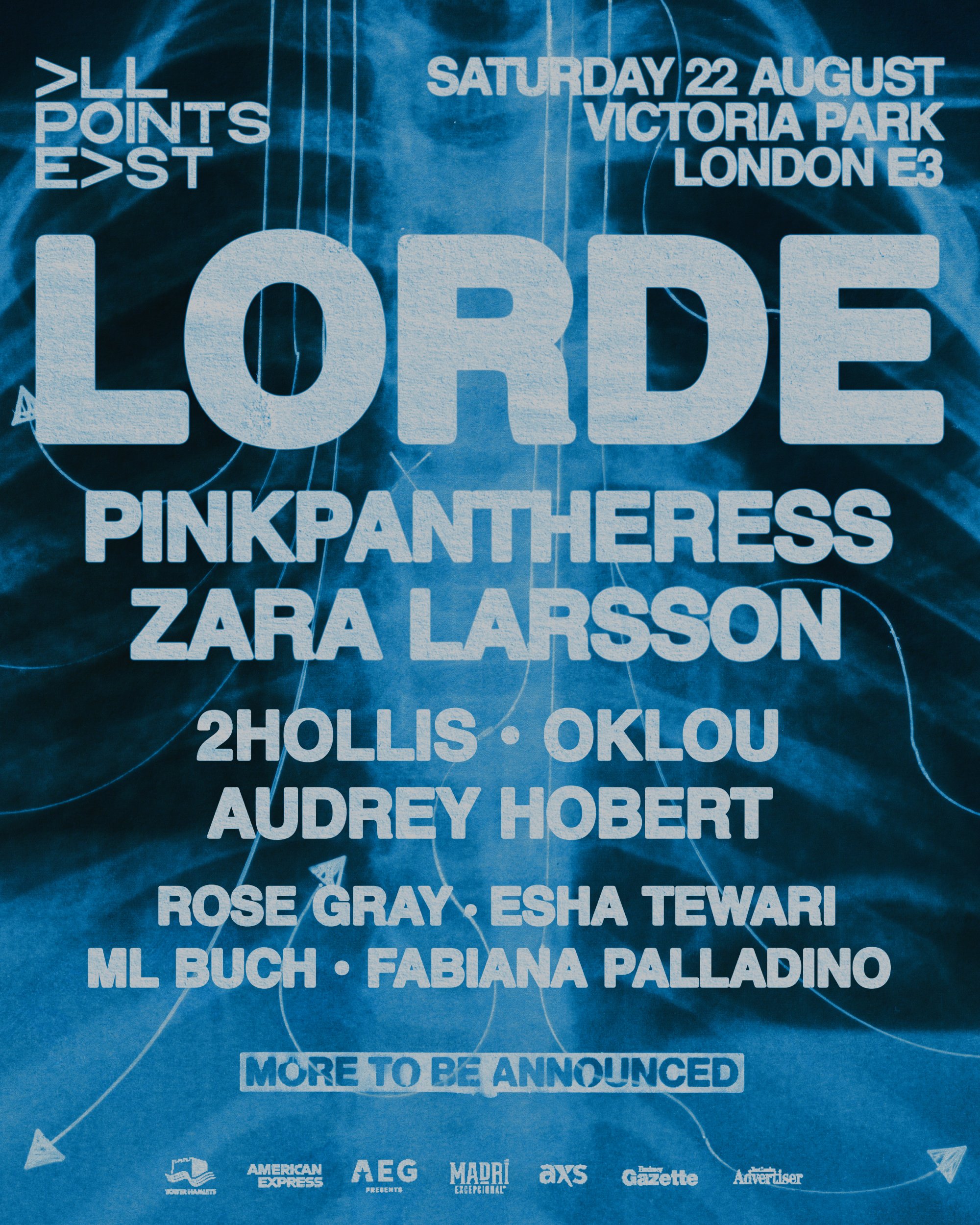 Affiche de Lorde pour All Points East 2026