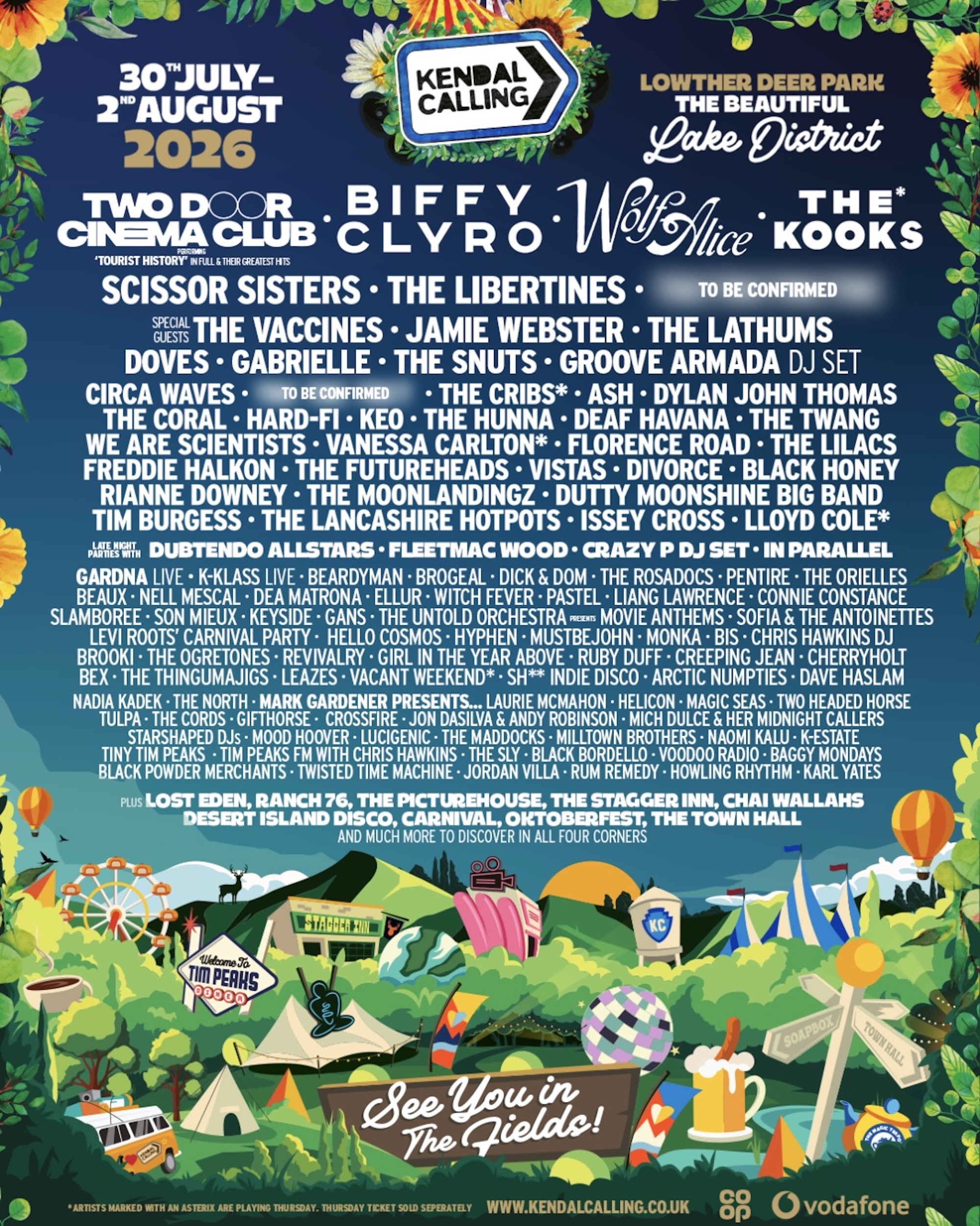 Kendal Calling poster. CREDIT: Press