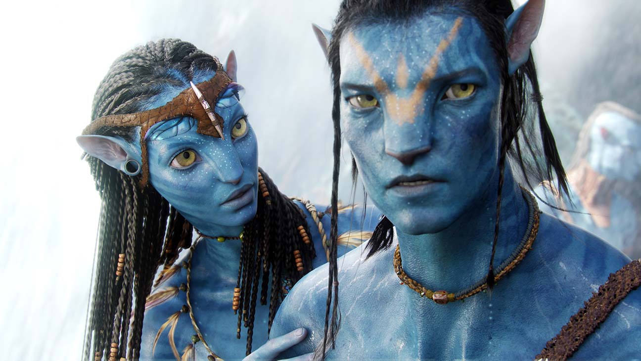 Zoe Saldaña et Sam Worthington