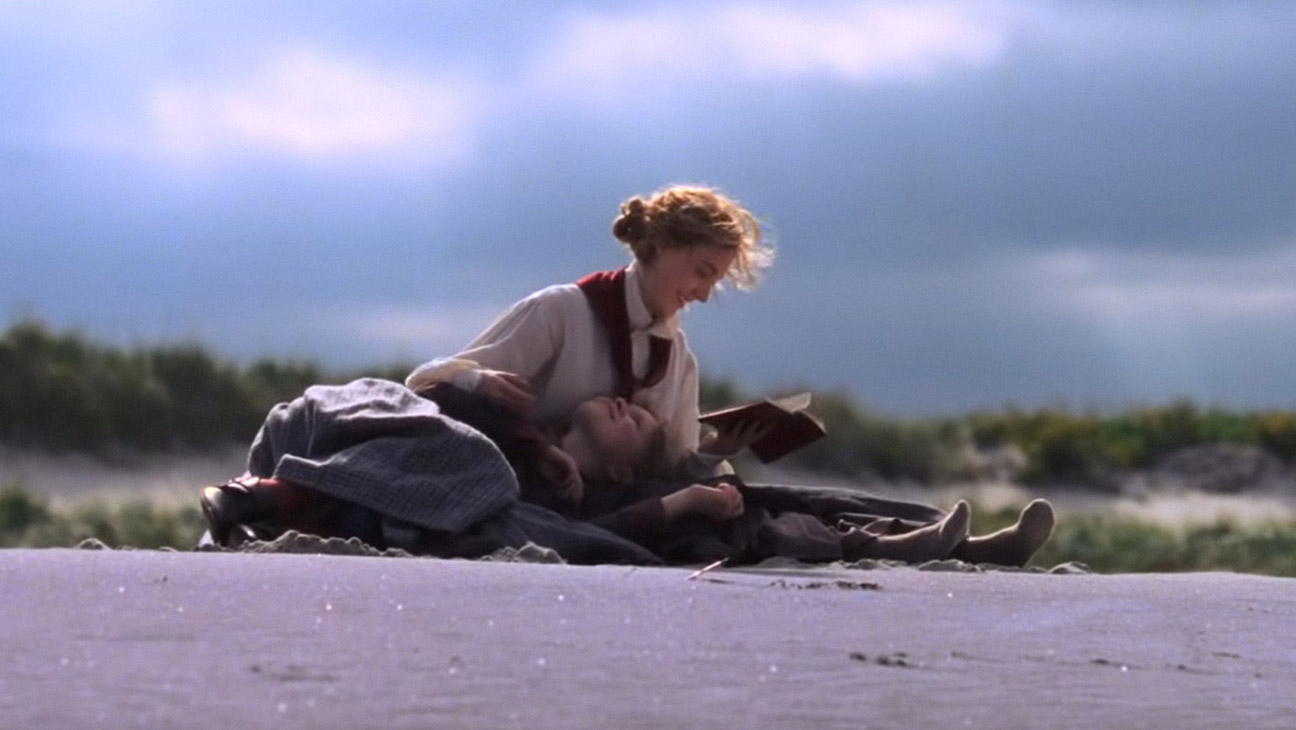 Little Women, from top: Saoirse Ronan as Jo, Eliza Scanlen as Beth, 2019.