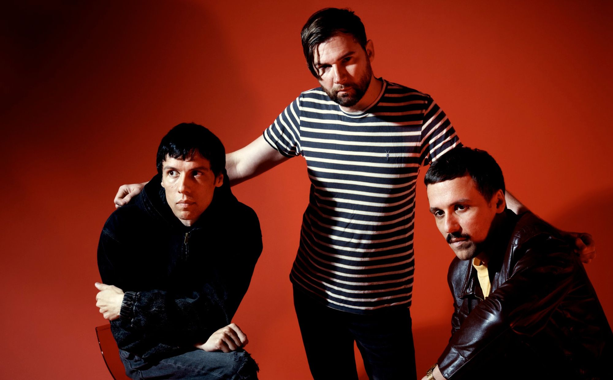 The Cribs. Photo credit: Steve Gullick