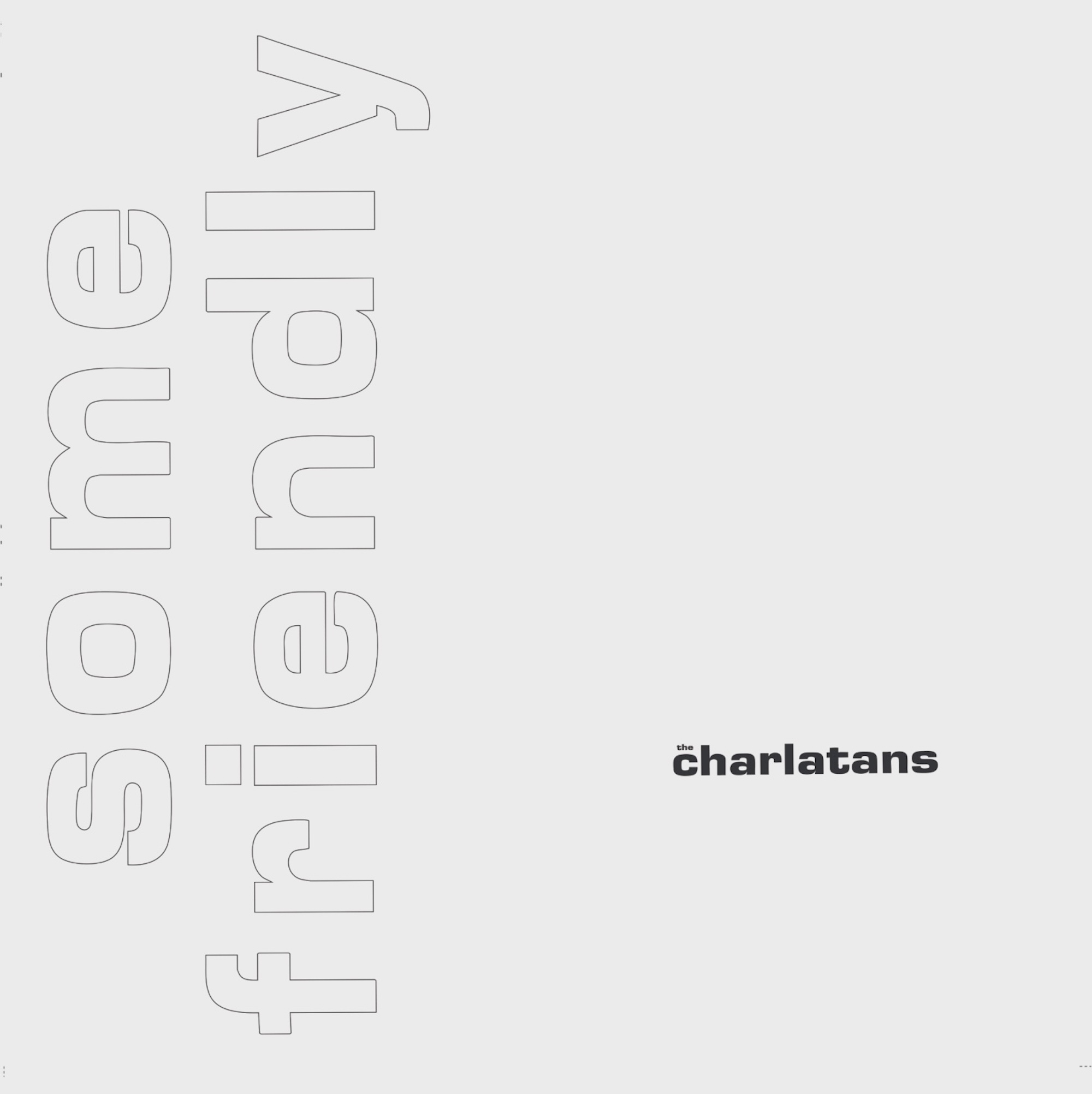 Artwork de l'édition réimprimée de 'Some Friendly' des Charlatans
